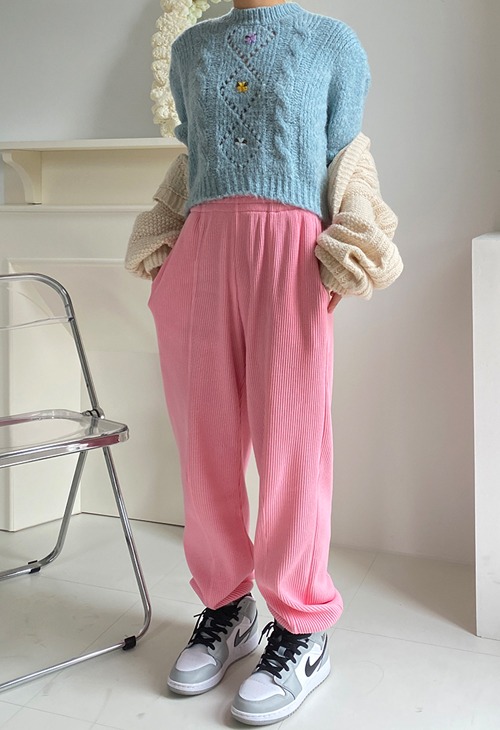 cotton candy sweater