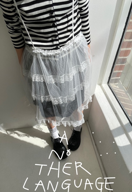 royal lace skirt &amp; dress