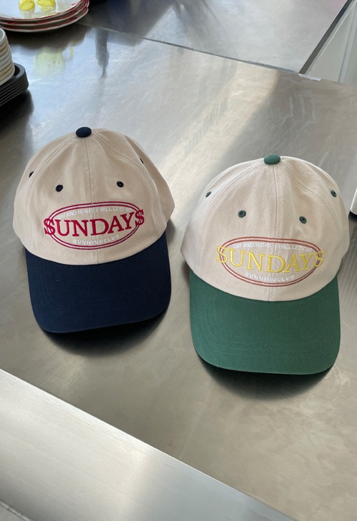 SUNDAY ball cap