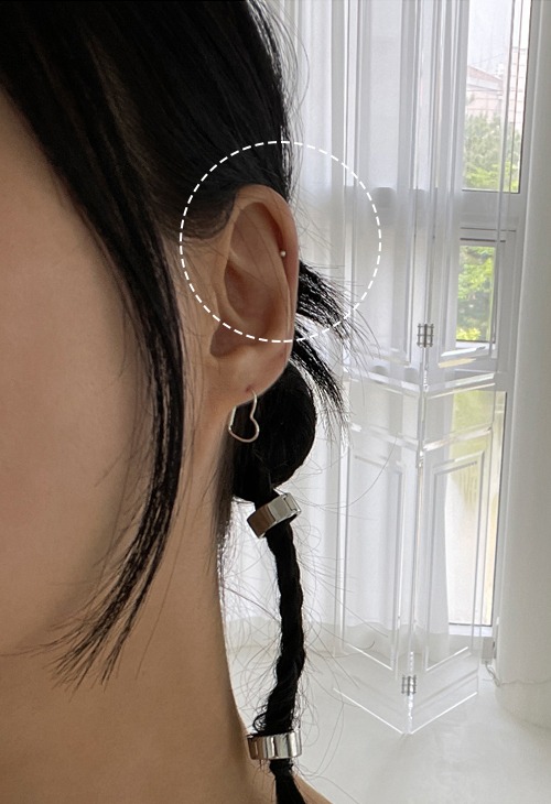 1.5mm_spot earring (silver925)